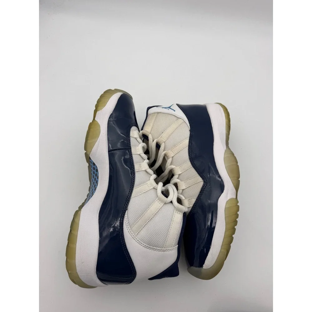 Jordan 11 Retro Win Like 82 Mens Basketball Shoes Navy White 378037-123 Size 9
